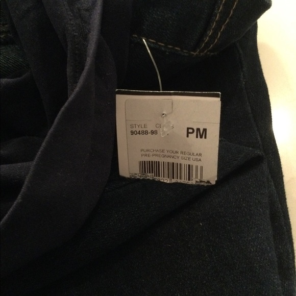 NWT INDIGO BLUE SECRET FIT BELLY SUPER STRETCH SKINNY MATERNITY JEANS - Picture 5 of 7